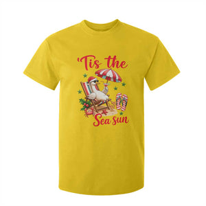 Funny Christmas In July Goose T Shirt For Kid Tropical Summer Beach Party TS12 Daisy Print Your Wear