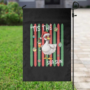 Funny Christmas In July Goose Garden Flag Tis The Sea Sun TS12 Print Your Wear