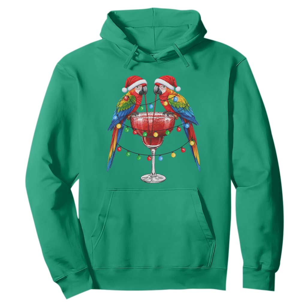 Christmas In July Parrots Hoodie Summer Beach Party Gift TS12 Irish Green Print Your Wear