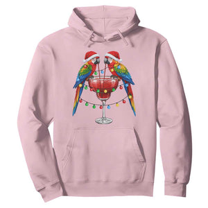 Christmas In July Parrots Hoodie Summer Beach Party Gift TS12 Light Pink Print Your Wear