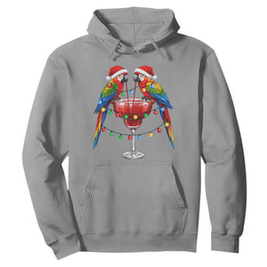 Christmas In July Parrots Hoodie Summer Beach Party Gift TS12 Sport Gray Print Your Wear
