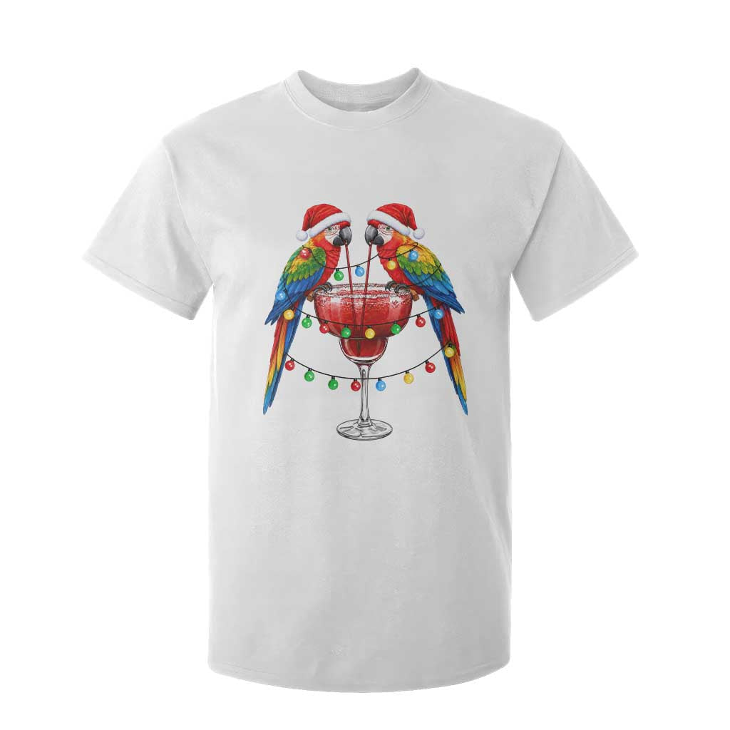 Christmas In July Parrots T Shirt For Kid Summer Beach Party Gift TS12 White Print Your Wear