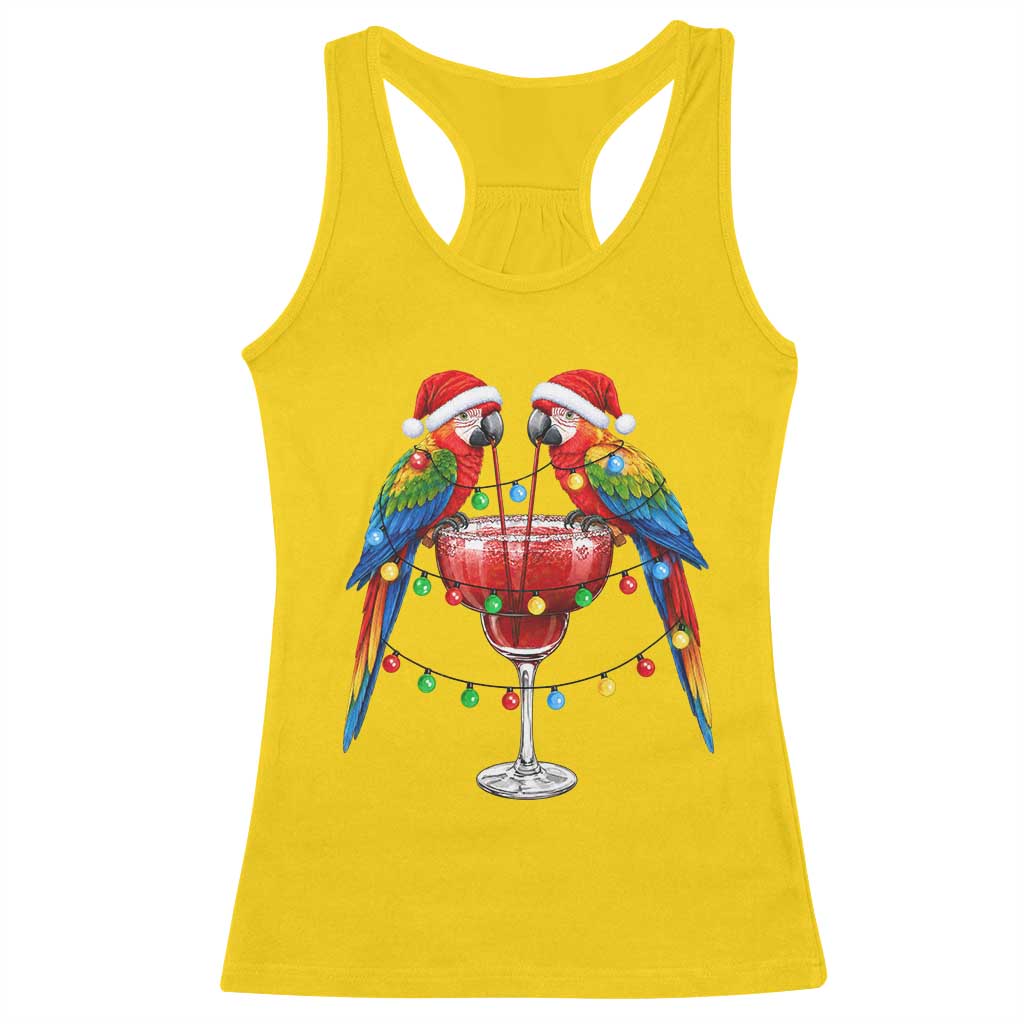 Christmas In July Parrots Racerback Tank Top Summer Beach Party Gift TS12 Daisy Print Your Wear
