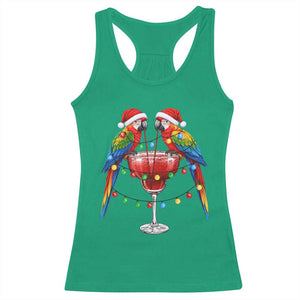 Christmas In July Parrots Racerback Tank Top Summer Beach Party Gift TS12 Irish Green Print Your Wear