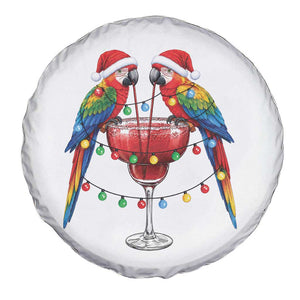 Christmas In July Parrots Spare Tire Cover Summer Beach Party Gift TS12 Print Your Wear