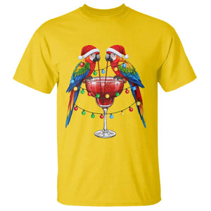 Christmas In July Parrots T Shirt Summer Beach Party Gift TS12 Daisy Print Your Wear