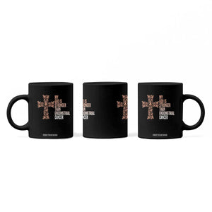 Religious Endometrial Cancer Awareness Coffee Mug My God Is Stronger Than Cancer