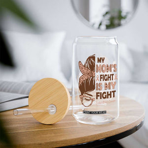 Endometrial Cancer Support Glass Can My Moms Fight My Fight