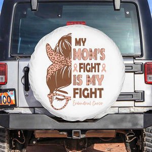 Endometrial Cancer Support Spare Tire Cover My Moms Fight My Fight
