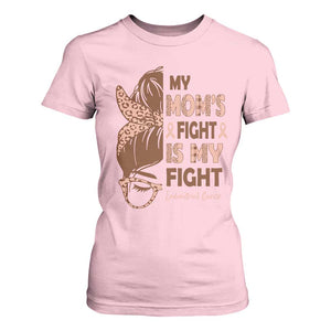 Endometrial Cancer Support T Shirt For Women My Moms Fight My Fight