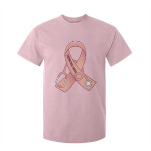 Endometrial Cancer Healthcare Warrior T Shirt For Kid Peach Stethoscope Nurse