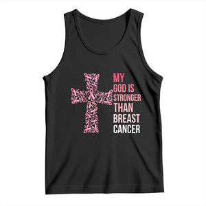 My God Is Stronger Than Breast Cancer Survivor Hope Gift Tank Top