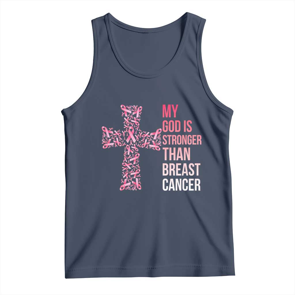 My God Is Stronger Than Breast Cancer Survivor Hope Gift Tank Top