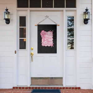 My God Is Stronger Than Breast Cancer Garden Flag Christian Support Gift
