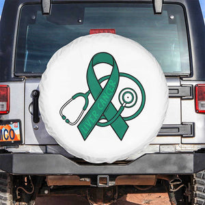 Liver Cancer Strong Nurse Warrior Spare Tire Cover Stethoscope Healthcare Support Gift