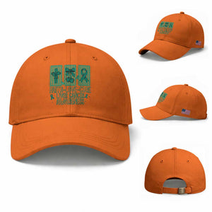 Faith Love And Cure Liver Cancer Awareness Baseball Cap Hope Survivor Support
