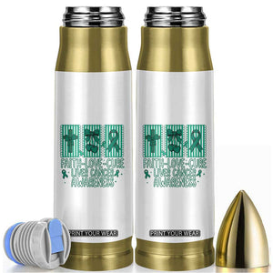Faith Love And Cure Liver Cancer Awareness Bullet Tumbler Hope Survivor Support