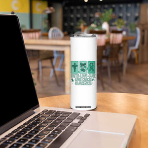 Faith Love And Cure Liver Cancer Awareness Skinny Tumbler Hope Survivor Support