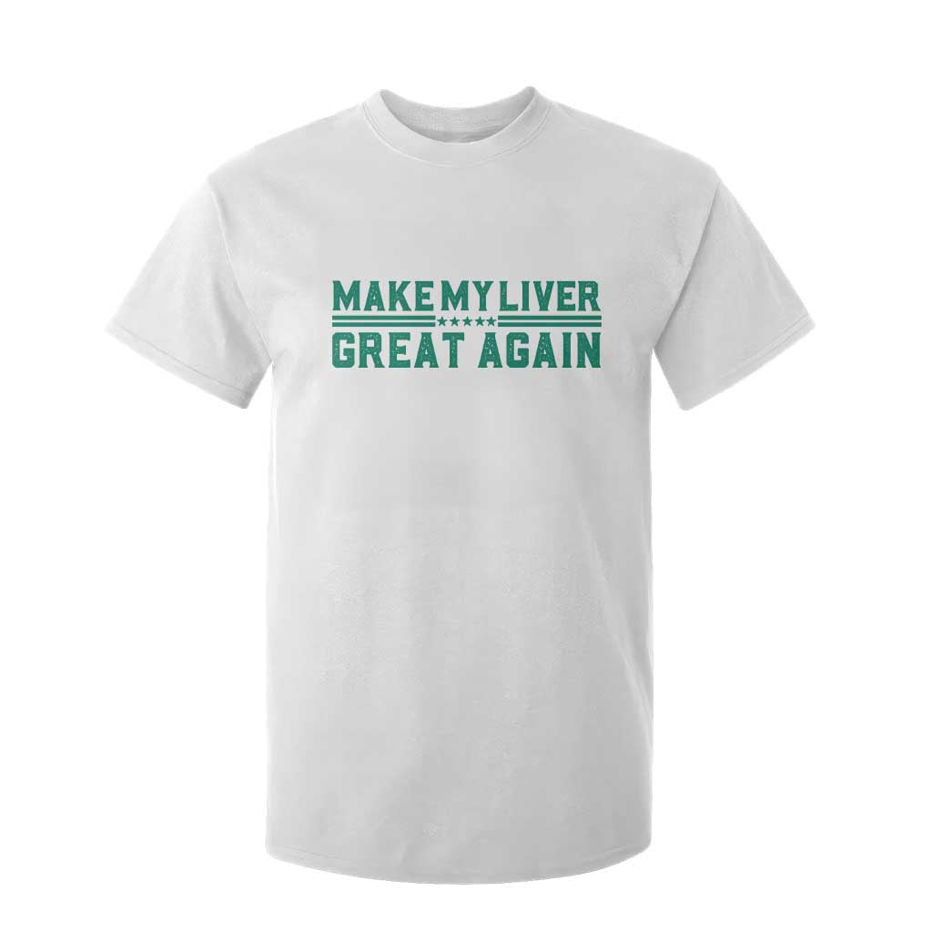 Make My Liver Great Again T Shirt For Kid Liver Cancer Support Gift