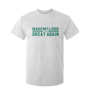 Make My Liver Great Again T Shirt For Kid Liver Cancer Support Gift