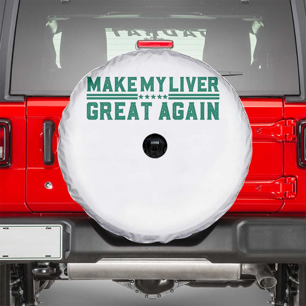 Make My Liver Great Again Spare Tire Cover Liver Cancer Support Gift