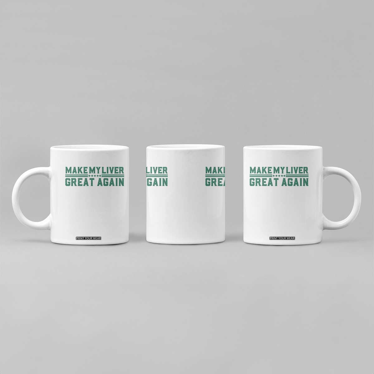 Make My Liver Great Again Coffee Mug Liver Cancer Support Gift