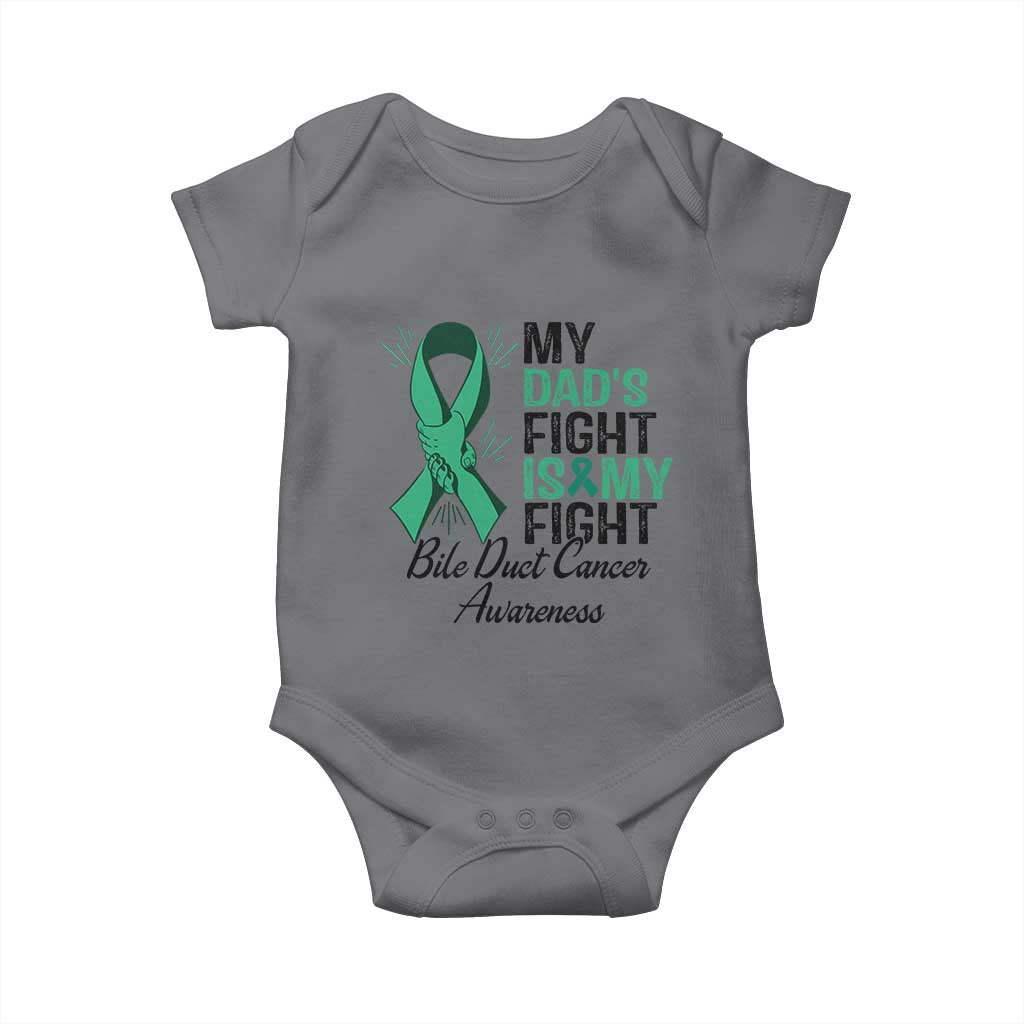 Cholangiocarcinoma Support Warrior Gift Baby Onesie My Dad Fight My Fight