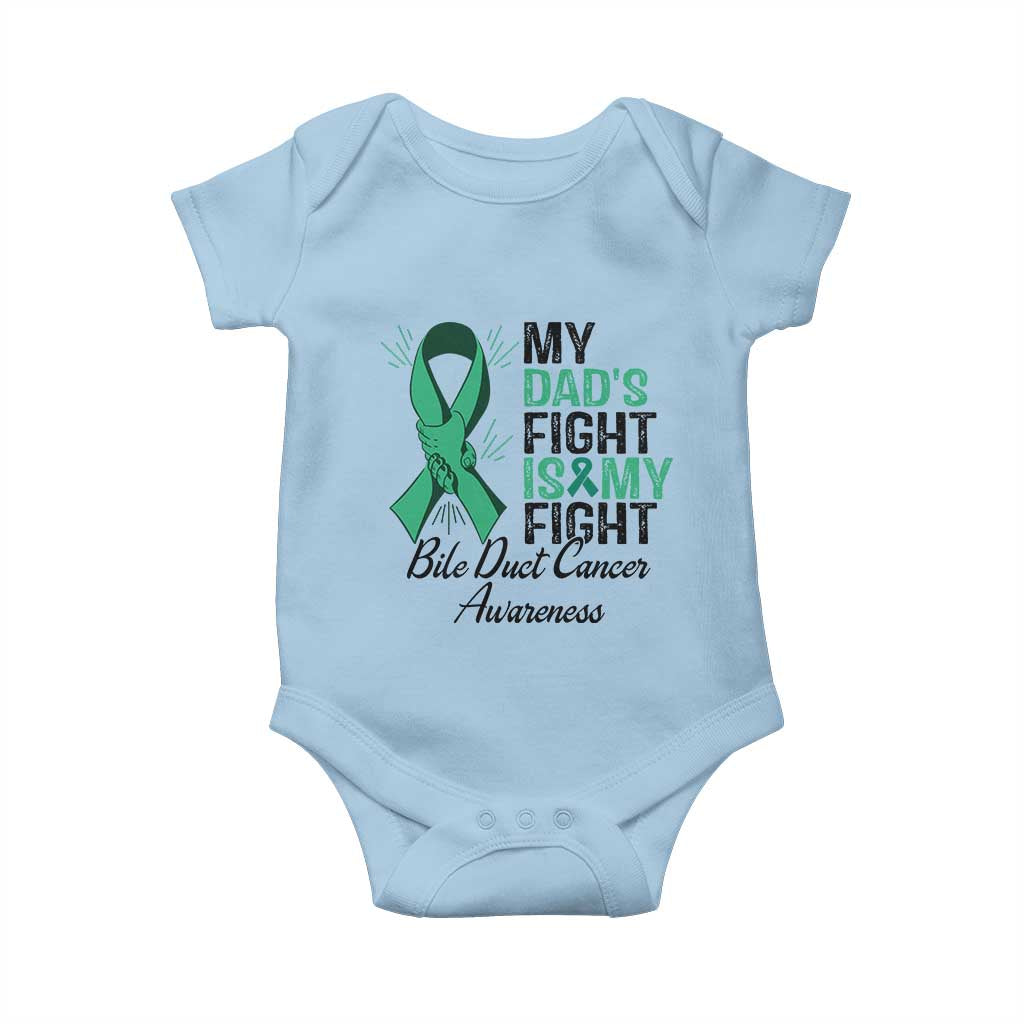 Cholangiocarcinoma Support Warrior Gift Baby Onesie My Dad Fight My Fight