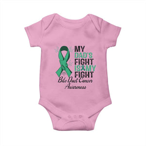 Cholangiocarcinoma Support Warrior Gift Baby Onesie My Dad Fight My Fight