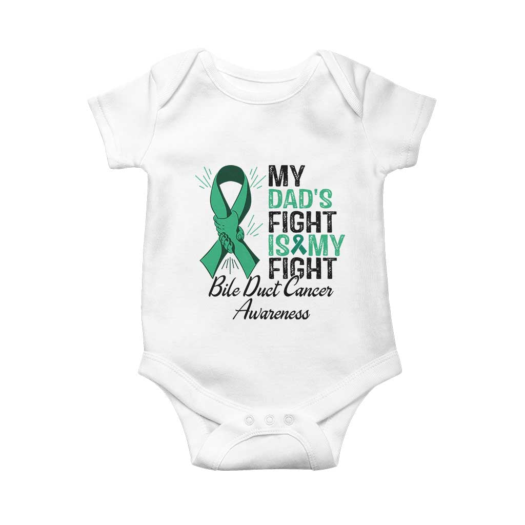 Cholangiocarcinoma Support Warrior Gift Baby Onesie My Dad Fight My Fight