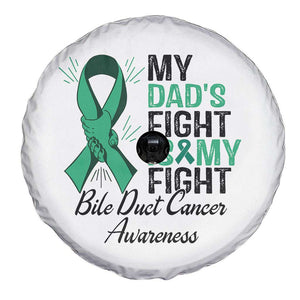 Cholangiocarcinoma Support Warrior Gift Spare Tire Cover My Dad Fight My Fight