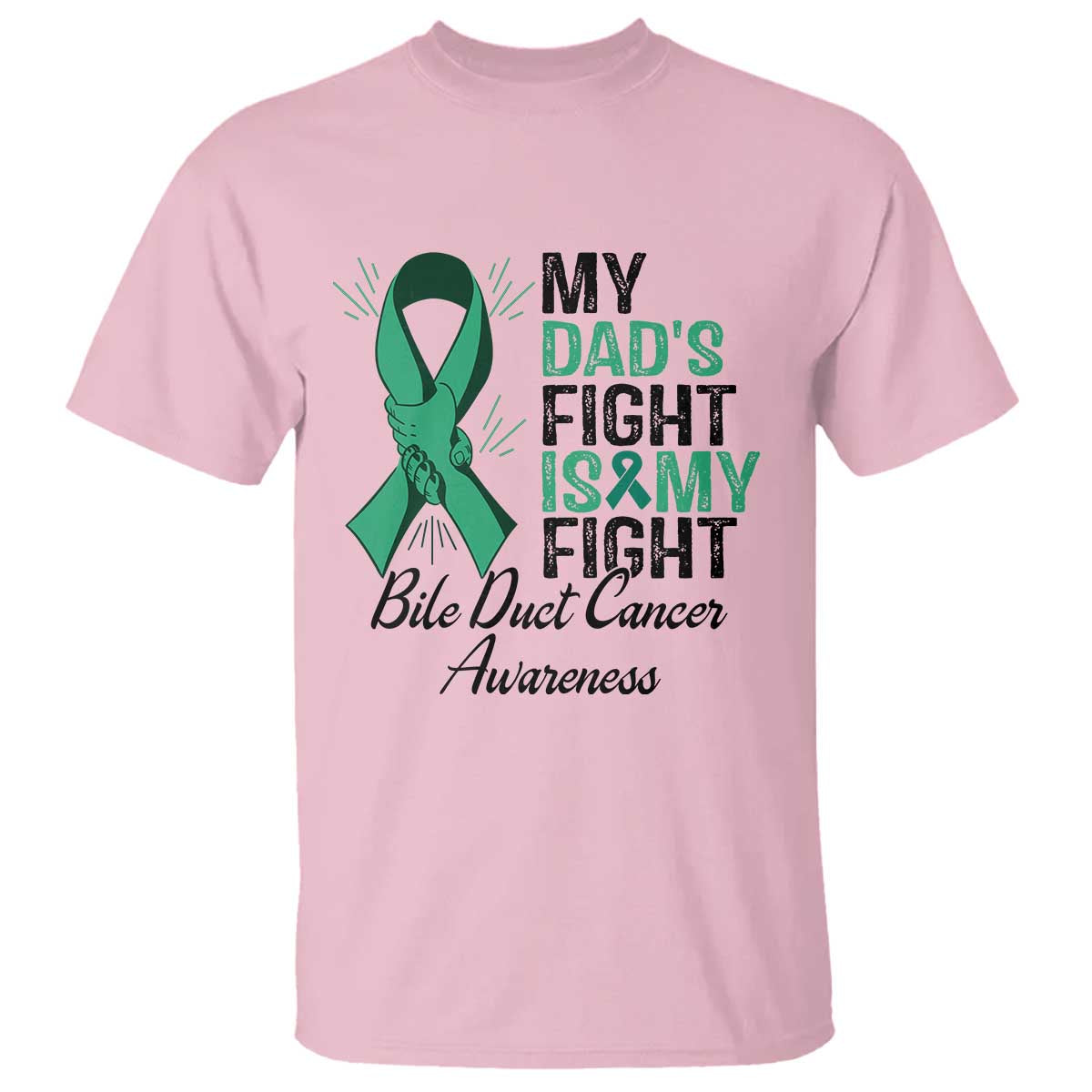 Cholangiocarcinoma Support Warrior Gift T Shirt My Dad Fight My Fight