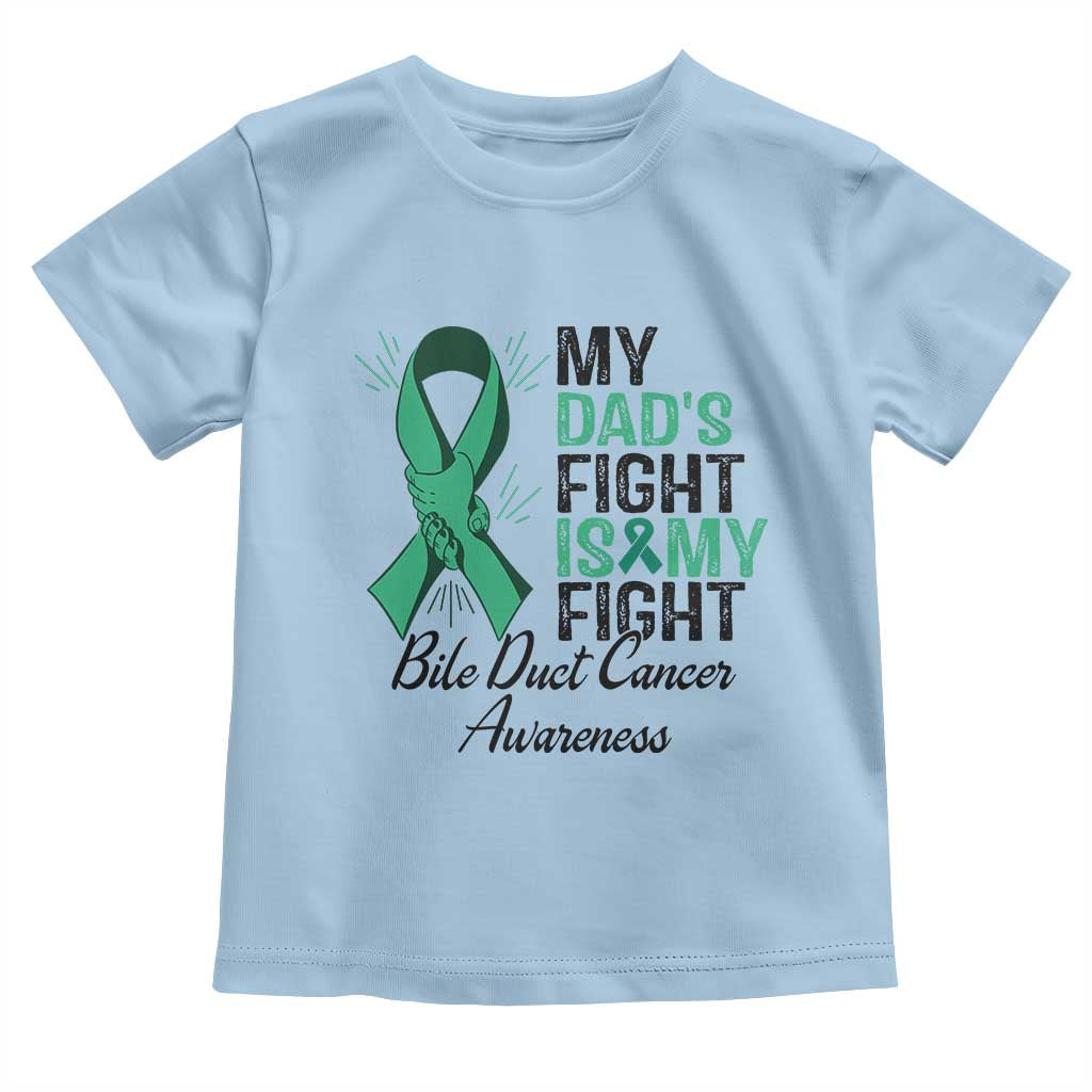 Cholangiocarcinoma Support Warrior Gift Toddler T Shirt My Dad Fight My Fight
