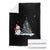 Christmas Snowman Throw Blanket Funny Snowmen With Christmas Tree TS12 Black Print Your Wear