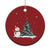 Xmas Snowman Christmas Ornament Funny Snowmen With Christmas Tree TS12 Print Your Wear