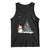 Christmas Snowman Tank Top Funny Snowmen With Christmas Tree TS12 Black Print Your Wear