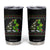 Christmas Snowman Squad Tumbler Cup Funny Holiday Snowmen With Xmas Tree TS12 Black Print Your Wear