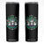 Christmas Snowman Skinny Tumbler Chillin With My Snowmies Cute Winter TS12 Black Print Your Wear