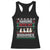 Christmas Snowman Racerback Tank Top Hanging With My Snowmies Merry Xmas TS12 Black Print Your Wear