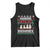 Christmas Snowman Tank Top Hanging With My Snowmies Merry Xmas TS12 Black Print Your Wear