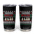 Christmas Snowman Tumbler Cup Hanging With My Snowmies Merry Xmas TS12 Black Print Your Wear