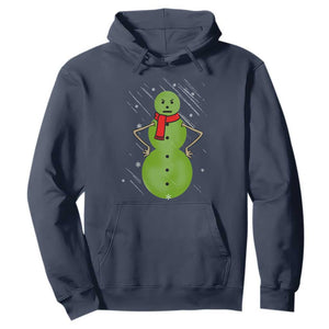 Christmas Snowman Hoodie Funny Angry Snowmen TS12 Navy Print Your Wear