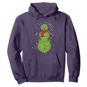 Christmas Snowman Hoodie Funny Angry Snowmen TS12 Purple Print Your Wear