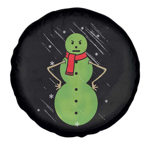 Christmas Snowman Spare Tire Cover Funny Angry Snowmen TS12 Print Your Wear