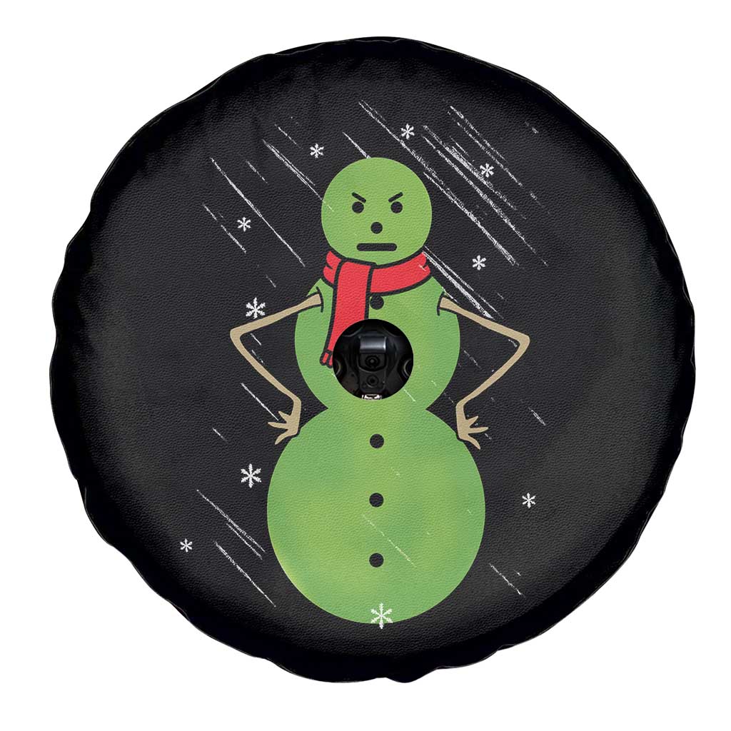 Christmas Snowman Spare Tire Cover Funny Angry Snowmen TS12 Print Your Wear