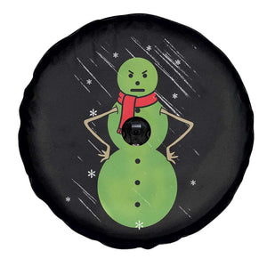 Christmas Snowman Spare Tire Cover Funny Angry Snowmen TS12 Print Your Wear