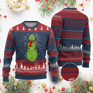Xmas Snowman Ugly Christmas Sweater Funny Angry Snowmen TS12 Burgundy Print Your Wear