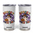 Cute Halloween Ghost Tumbler Cup Spooky Vibes Only With Pumpkin TS12 White Print Your Wear