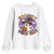 Cute Halloween Ghost Youth Sweatshirt Spooky Vibes Only With Pumpkin TS12 White Print Your Wear