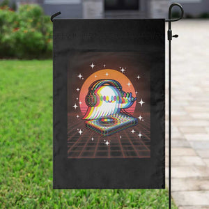 Halloween Ghost Garden Flag Funny Trippy Vaporwave DJ Music Party TS12 Print Your Wear
